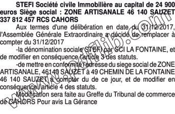 Contenu publication