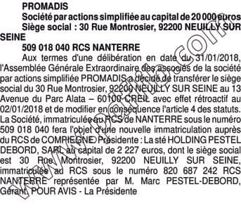 Contenu publication