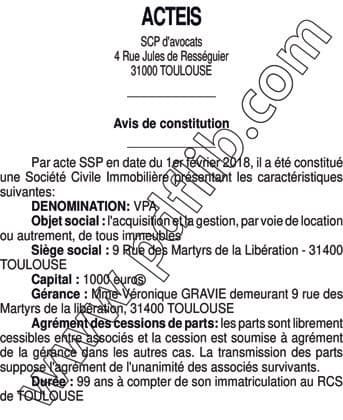 Contenu publication
