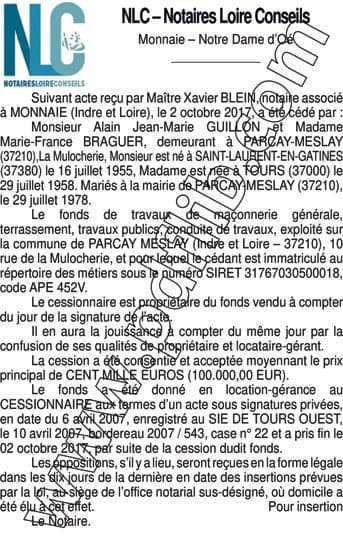 Contenu publication