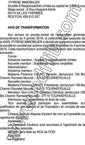 Contenu publication