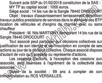 Contenu publication