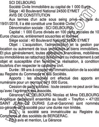 Contenu publication