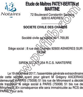 Contenu publication