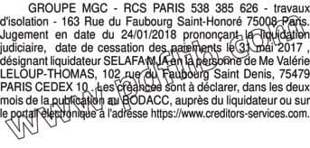 Contenu publication