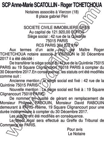 Contenu publication