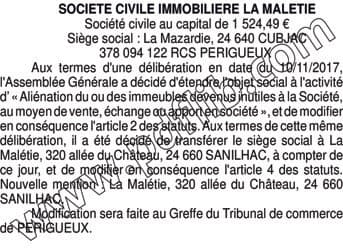 Contenu publication