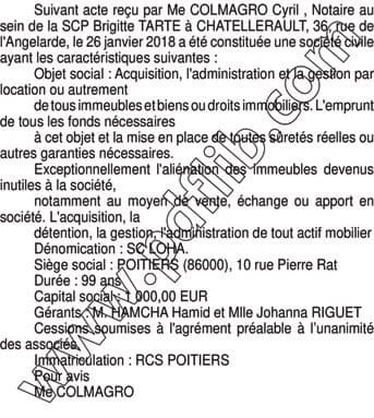 Contenu publication