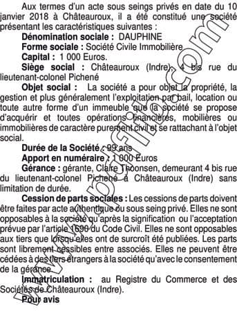 Contenu publication