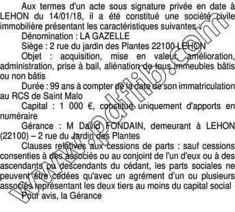 Contenu publication