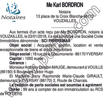 Contenu publication