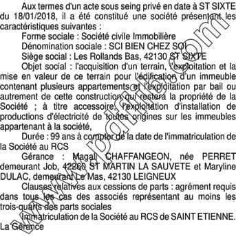 Contenu publication