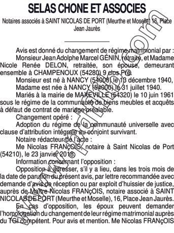 Contenu publication