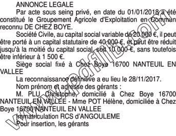Contenu publication