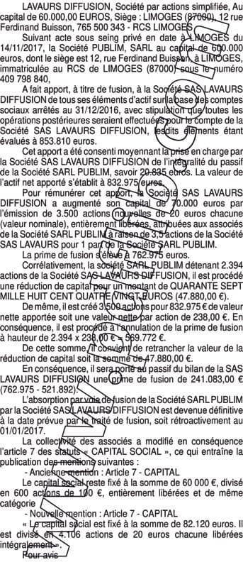 Contenu publication