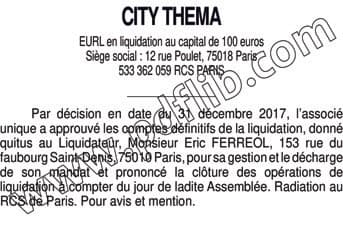 Contenu publication