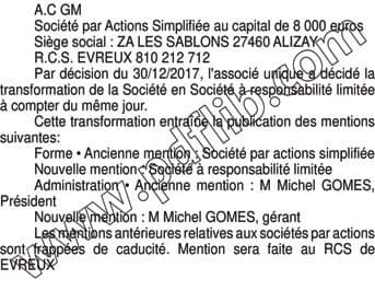 Contenu publication