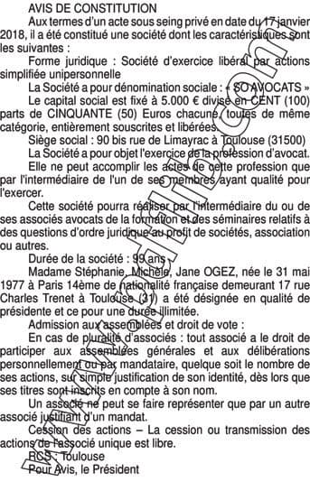 Contenu publication