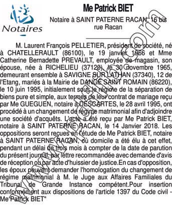 Contenu publication