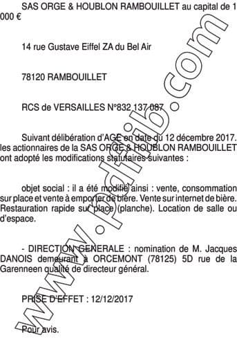 Contenu publication