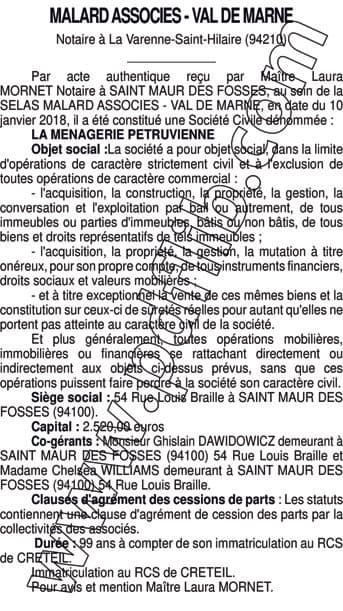 Contenu publication