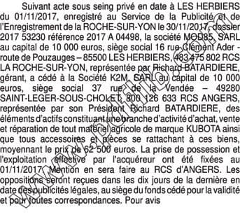 Contenu publication