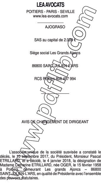 Contenu publication