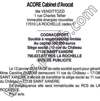 Contenu publication
