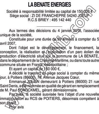 Contenu publication