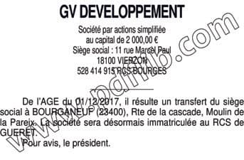 Contenu publication