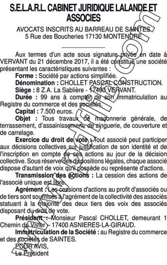Contenu publication