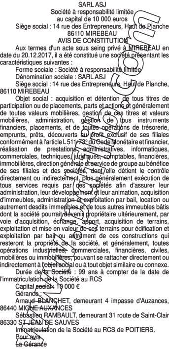 Contenu publication