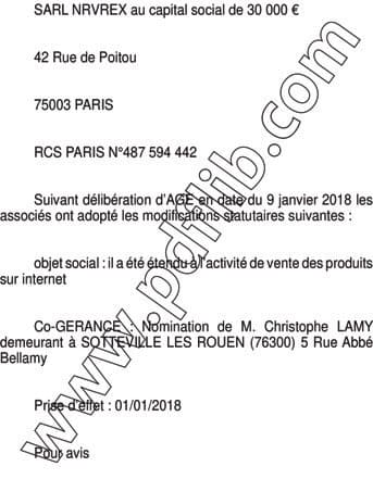 Contenu publication