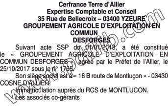 Contenu publication