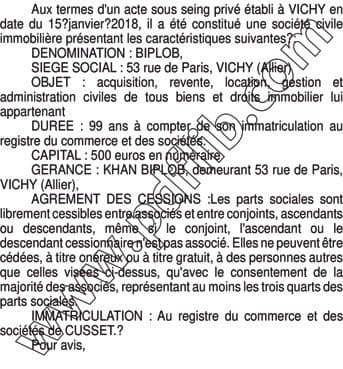 Contenu publication