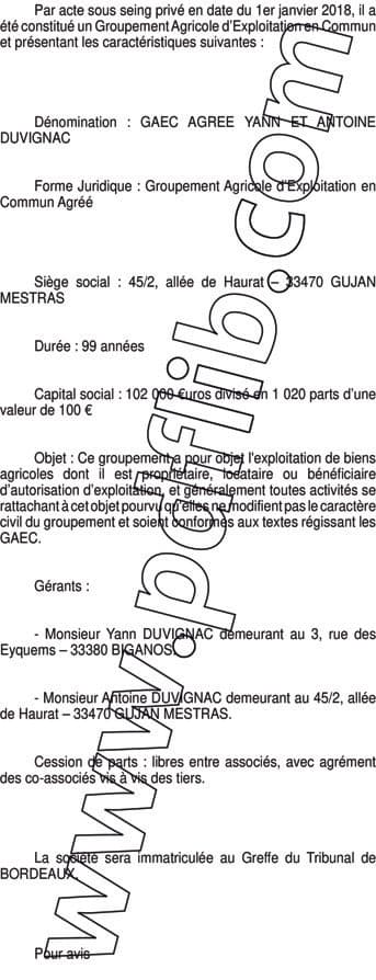 Contenu publication