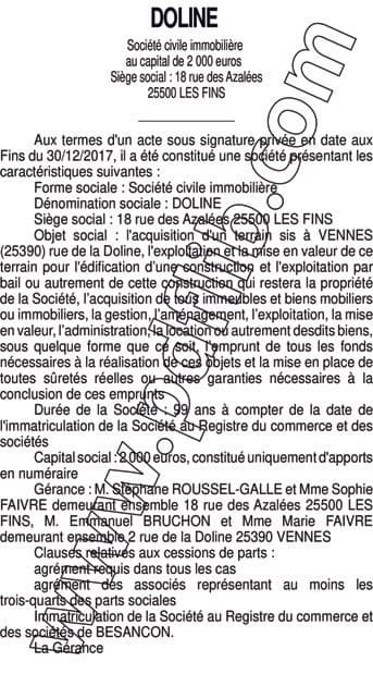 Contenu publication