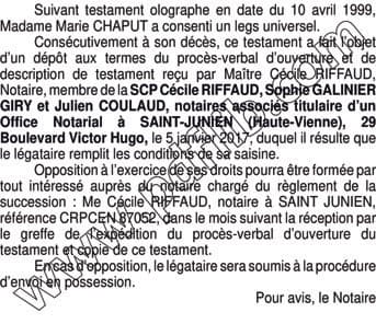 Contenu publication