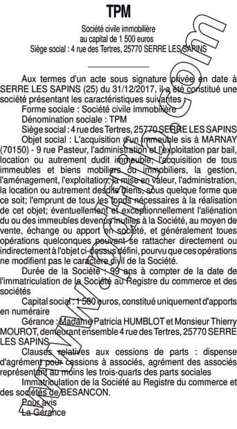 Contenu publication