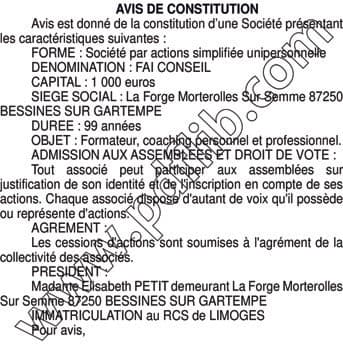 Contenu publication
