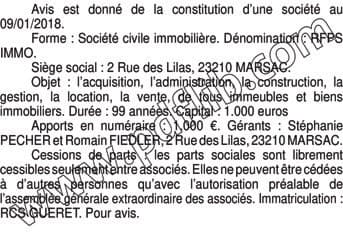 Contenu publication