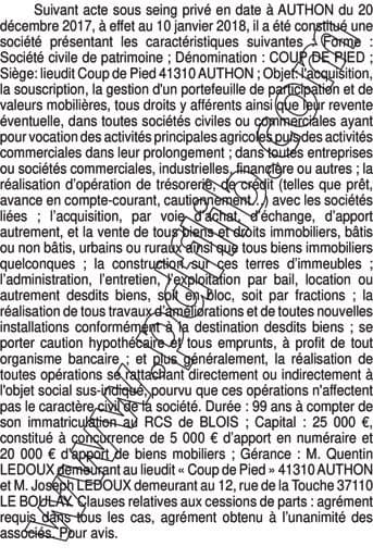 Contenu publication