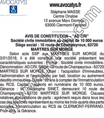 Contenu publication