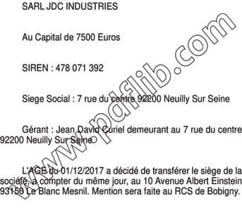 Contenu publication