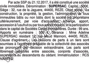 Contenu publication
