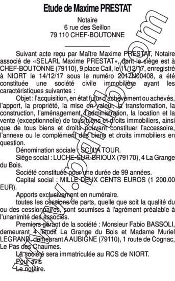 Contenu publication