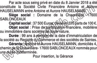 Contenu publication
