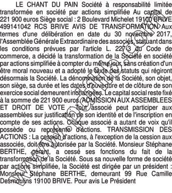 Contenu publication