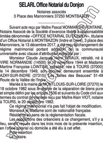 Contenu publication