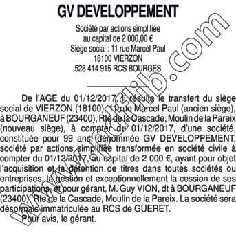 Contenu publication